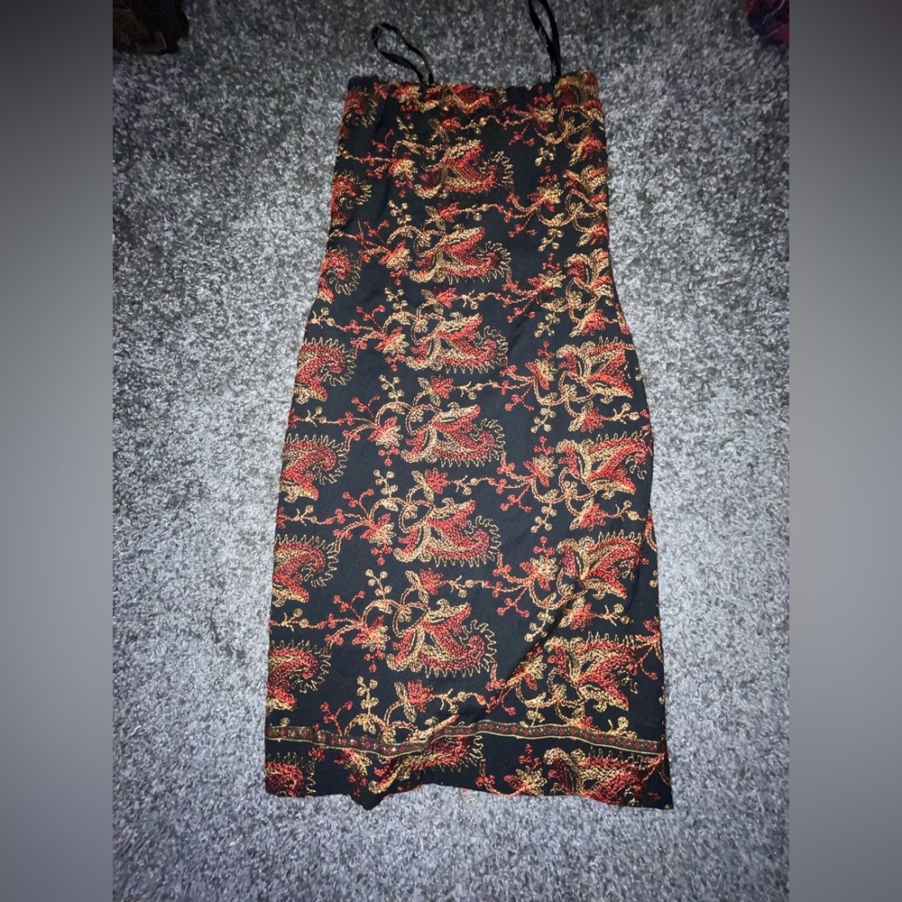 Sleeveless midi/maxi dress
